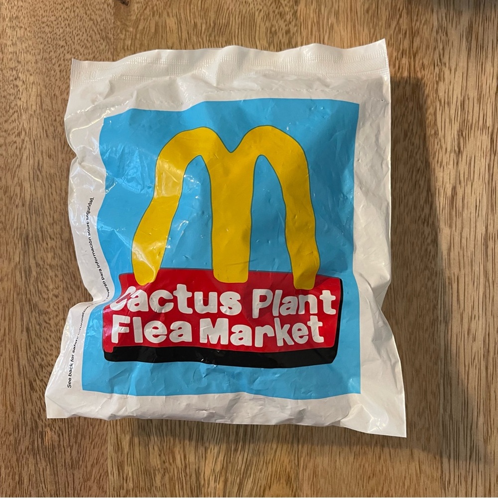 McDonalds Cactus Plant Flea Market - partially sealed, Grimace